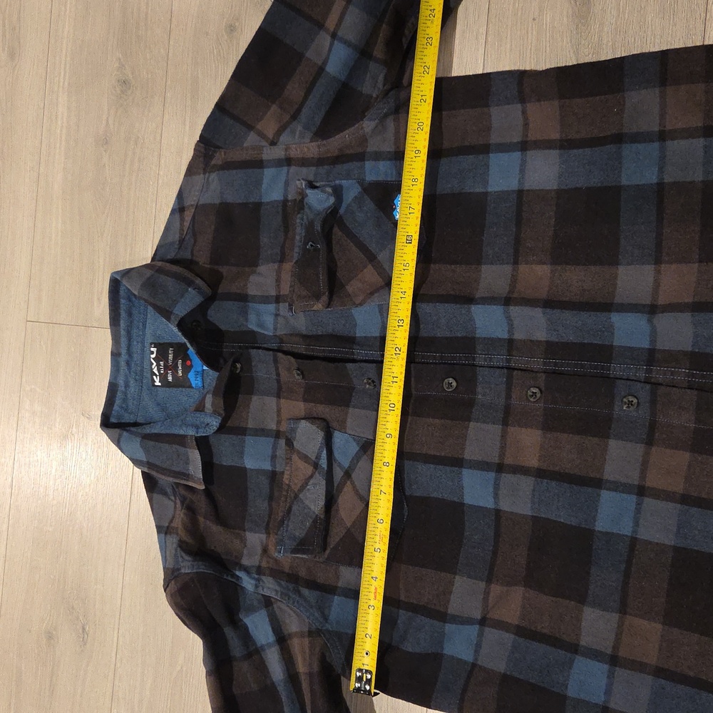 Kavu Buffaroni Plaid Cotton Shirt - Picture 7 of 8